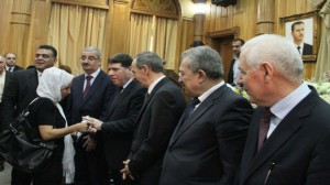 PM Wael al-Halaqi-martyrs-families-honored-projects-Tartous 4