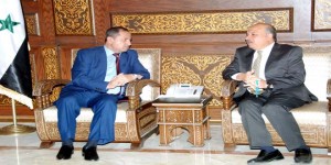 Interior Minister - Iraqi chargé d'affaires 3