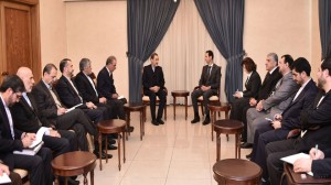 President al-Assad - Velayati 2
