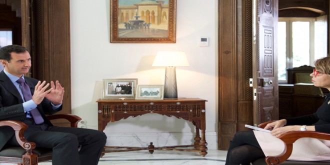 President al-Assad-Sunday Times-interview 4