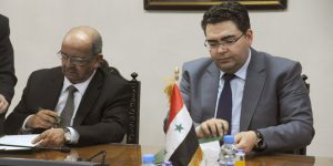 Syria-Algeria signing minutes of cooperation