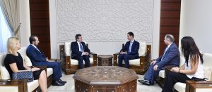 President al-Assad_Greek delegation