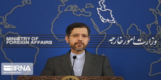 Iranian-Syrian relations close and characterized by strategic depth, Khatibzadeh affirms
