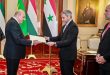 President of Paraguay receives credentials of Salamah as non-resident Ambassador of Syria to Paraguay