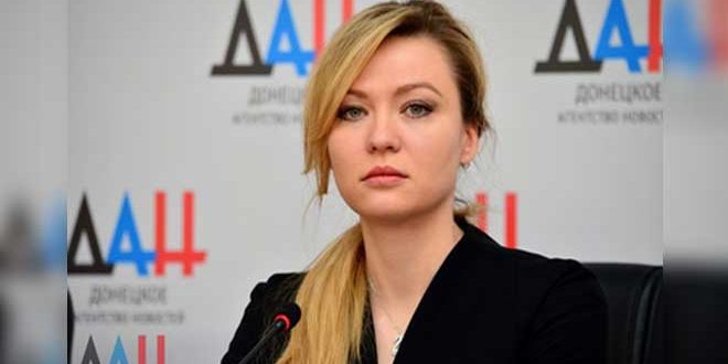 Nikonorova: Relations between Donetsk and Syria are developing significantly