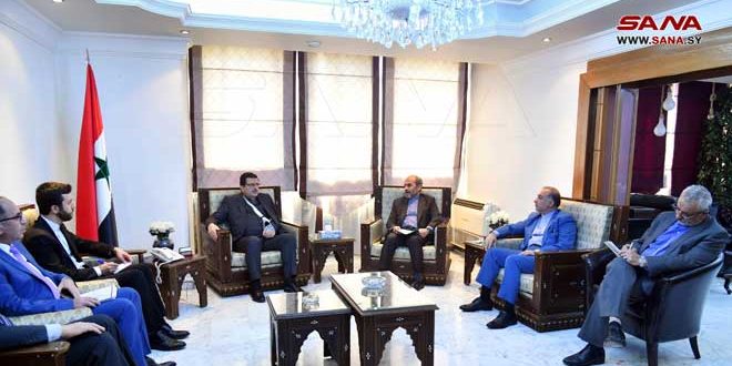 Developing cooperation between Syria and Iran to confront false media campaigns, Information Minister