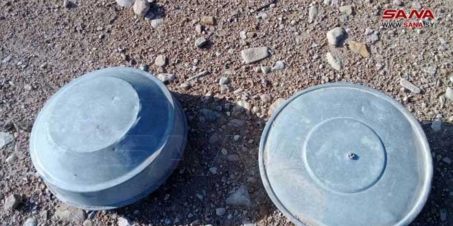 Two young men martyred, two others injured in landmine blast, Salamyieh countryside
