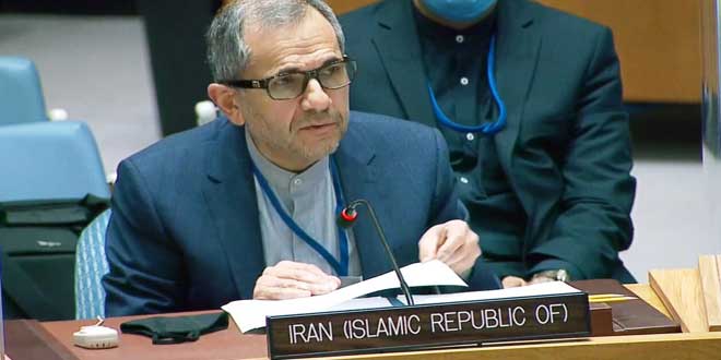 Iran affirms Syria’s right to defend its sovereignty and territorial integrity