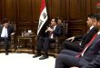 Ambassador Dandah, Mandalawi discuss Syrian, Iraqi parliamentary cooperation