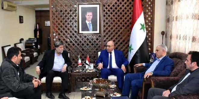 Syrian-Iranian meeting to discuss industrial cooperation