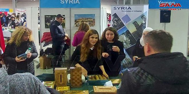 Syrian pavilion at the International Charity Bazaar in Vienna witnesses distinguished turnout