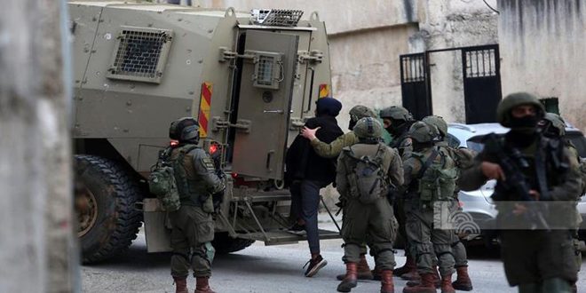 Israeli occupation arrests 37 Palestinians in the West Bank