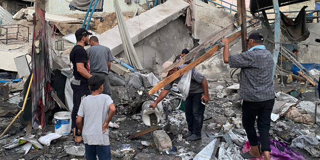Martyrs, wounded in Israeli occupation bombing of several areas, Gaza Strip
