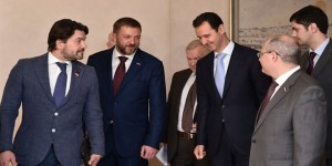 presidente al-Assad- delegacion rusa 2