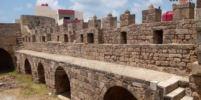 El castillo de Arwad… El único ubicado en el Mar Mediterráneo