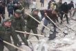 Militares rusos en Siria comienzan a ayudar al pueblo sirio en las labores de rescate y de prestar ayuda humanitaria (video)