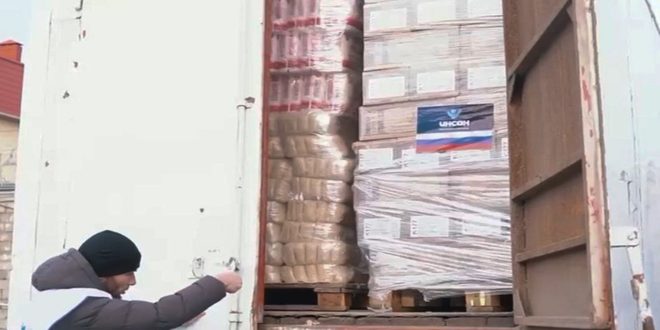Embajada de Siria en Moscú recibe ayuda de Daguestán destinada a afectados por terremotos