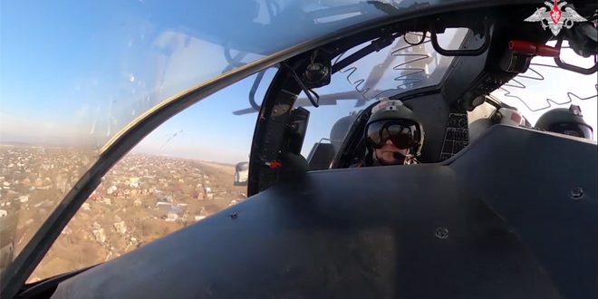 Fuerzas rusas abaten a más de 140 militares ucranianos y derriban un helicóptero Mi-8