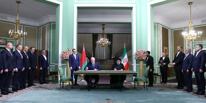 Irán y Bielorrusia acuerdan una hoja de ruta integral para la cooperación entre ambos países