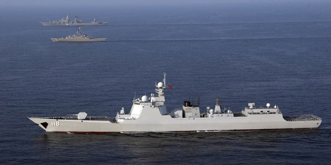 Maniobras conjuntas de China, Rusia e Irán arrancan en el golfo de Omán