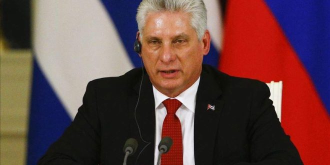 Presidente de Cuba afirma que la orden de arresto contra Putin no es vinculante para Rusia
