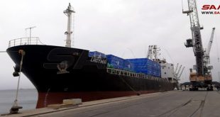 Barco chino con 228 viviendas a bordo llega a Siria (+ fotos)