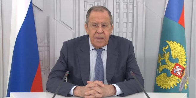 Lavrov: Un orden mundial multipolar no debe basarse en el miedo sino en el diálogo y el derecho internacional