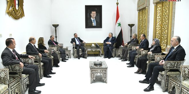 Sabbagh destaca importancia de fortalecer cooperación entre Siria y Armenia