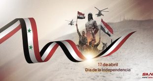 Siria celebra 78 aniversario de su independencia del colonialismo francés