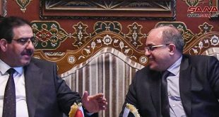 Ministro de Comercio iraquí llega a Damasco