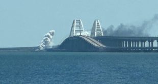 Rusia repele ataque ucraniano con misiles contra el puente de Crimea