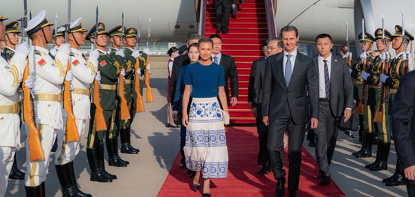 Presidente Al-Assad llega a Beijing, la capital china (+ fotos)