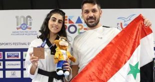 Siria gana presea de bronce en Campeonato Mundial Universitario de Taekwondo