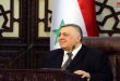 Hamouda Sabbagh es reelegido como presidente de la Asamblea del Pueblo de Siria (parlamento)