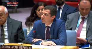 Siria: Consejo de Seguridad debe más que nunca cumplir sus deberes hacia el pueblo palestino
