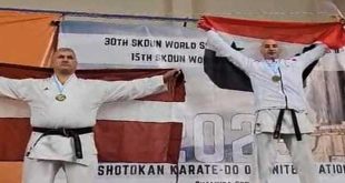 Siria logra medalla de oro en Campeonato Mundial de Karate Tradicional