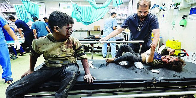 El ocupante israelí asalta el hospital indonesio en Gaza y mata a sangre fría a una mujer