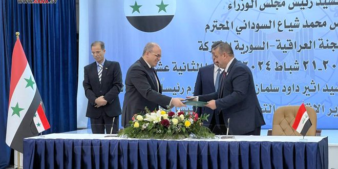 Siria e Iraq firman de 5 documentos de cooperación bilateral