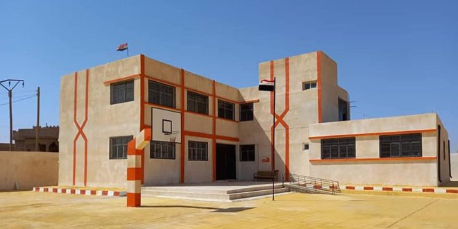 اتمام بازسازی 4 مدرسه در حومه دیر الزور
