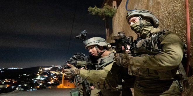 بازداشت 5 فلسطینی در کرانه باختری توسط نیروهای اشغالگر