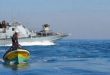 حمله قایق های جنگی رژیم اشغالگر به ماهیگیران در دریای غزه