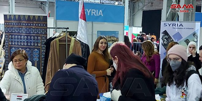 اقبال چشمگیر به غرفه سوریه در بازار خیریه بین المللی در وین