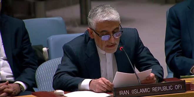 نماینده ایران در سازمان ملل: سوریه یکی از ستون اصلی امنیت و صلح در منطقه است