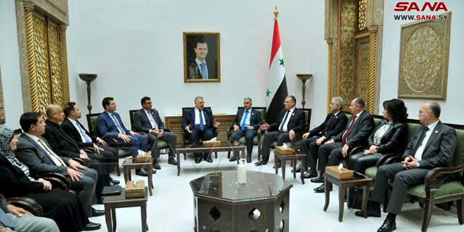 تشدید اقدامات مشترک برای دستیابی به منافع عالی عربی محور دیدار رئیس مجلس خلق با وزرای کشاورزی اردن، عراق و لبنان