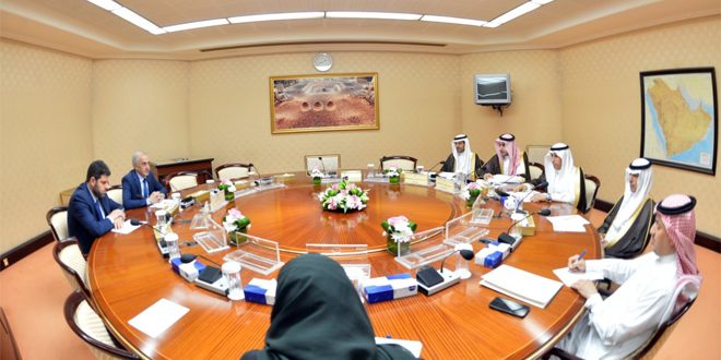 دیدار سوسان با کمیته دوستی پارلمانی عربستان و سوریه در مجلس شورای عربستان