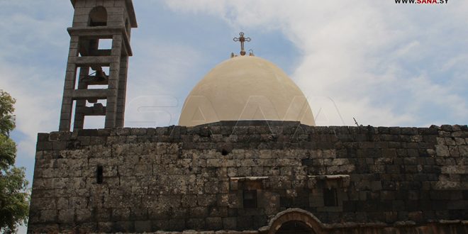 Achèvement des travaux de restauration d’urgence de l’église de Notre-Dame de l’Annonciation à Daraa