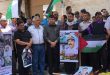 Sit-in dans la bande de Gaza réclamant aux autorités de l’occupation de livrer les corps des martyrs palestiniens