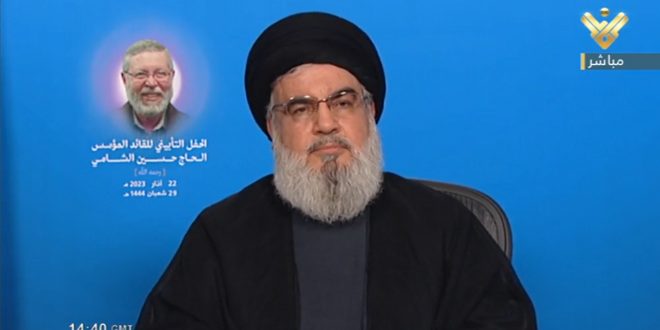 Sayed Nasrallah : Notre riposte sera rapide à toute agression israélienne