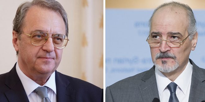 Bogdanov et Al-Jaafari discutent du développement de la coopération multiforme russo-syrienne