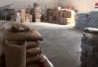 חלוקת סיוע הומניטרי רוסי במרכז הקליטה הזמני בעיירה חרג’לה